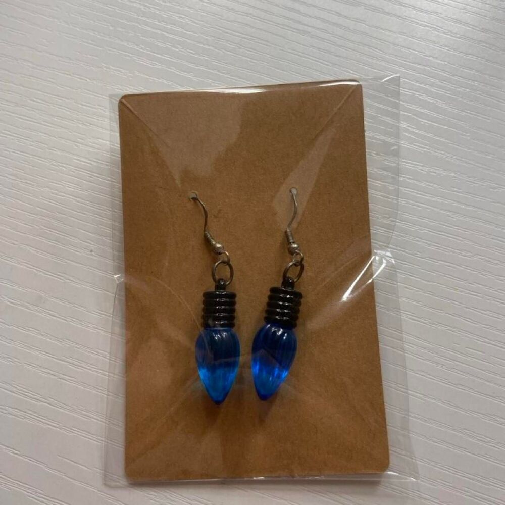 light bulb earrings